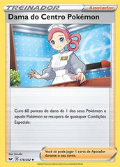 Dama do Centro Pokémon / Pokémon Center Lady - Pokémon TCG - MoxLand