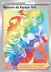Recruta da Equipe Yell / Team Yell Grunt - Pokémon TCG - MoxLand