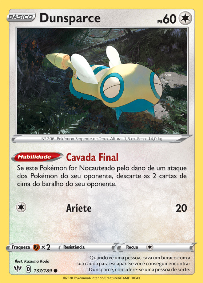 Dunsparce - Pokémon TCG - MoxLand