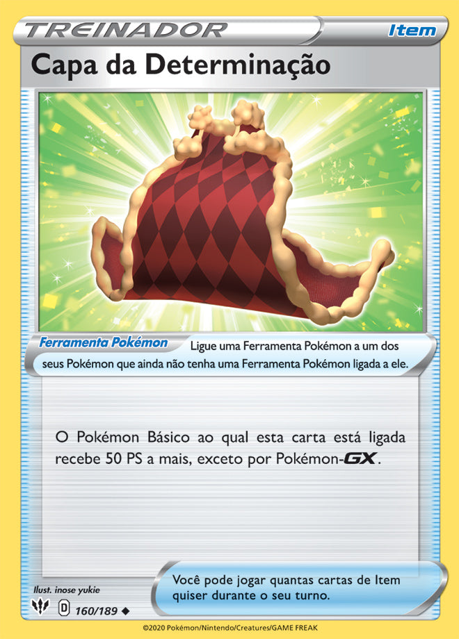 Capa de Determinação - Pokémon TCG - MoxLand