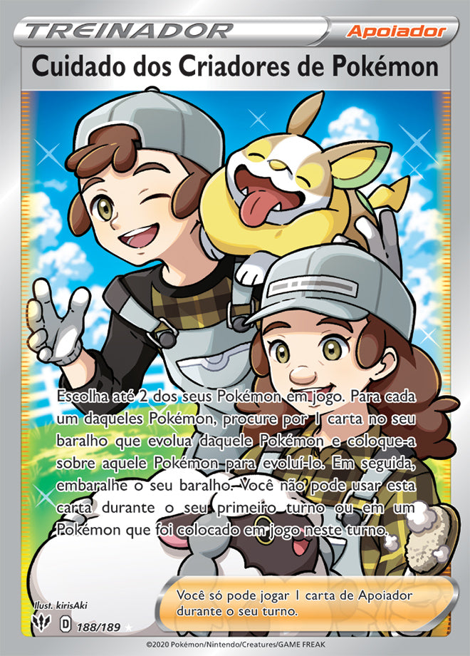 Cuidado dos Criadores Pokémon - Pokémon TCG - MoxLand