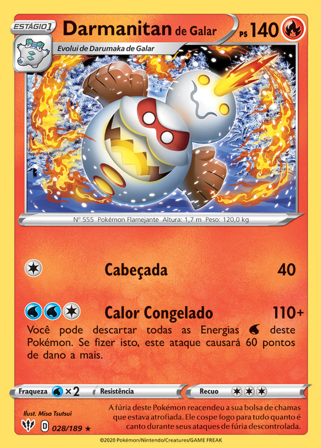 Darmanitan de Galar - Pokémon TCG - MoxLand