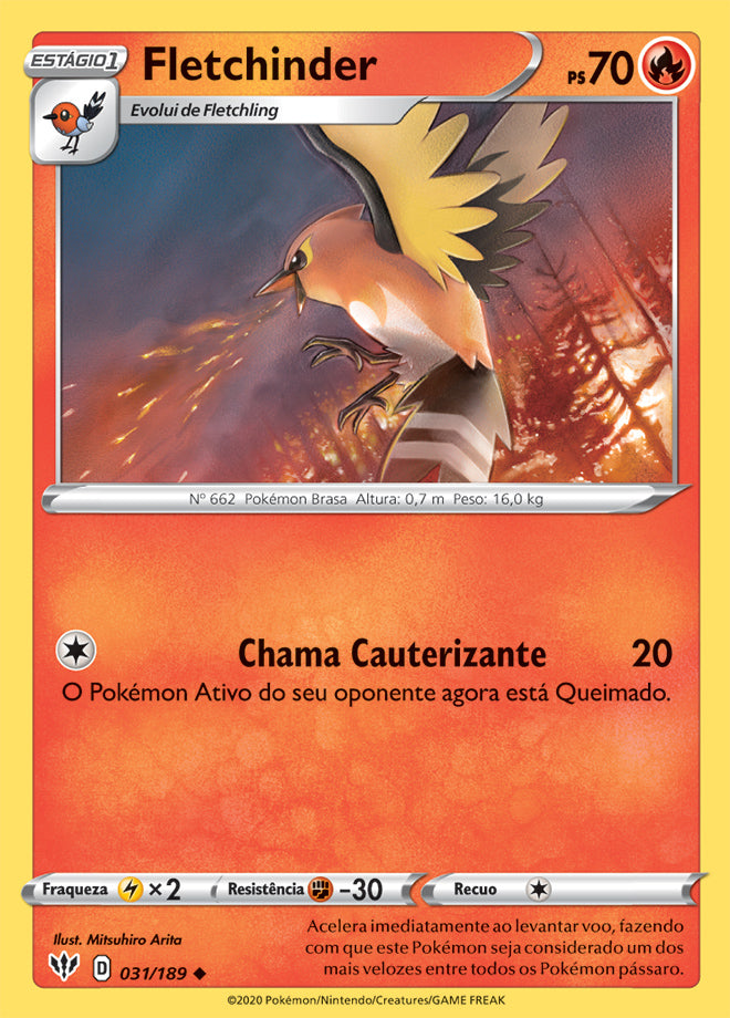 Fletchinder - Pokémon TCG - MoxLand