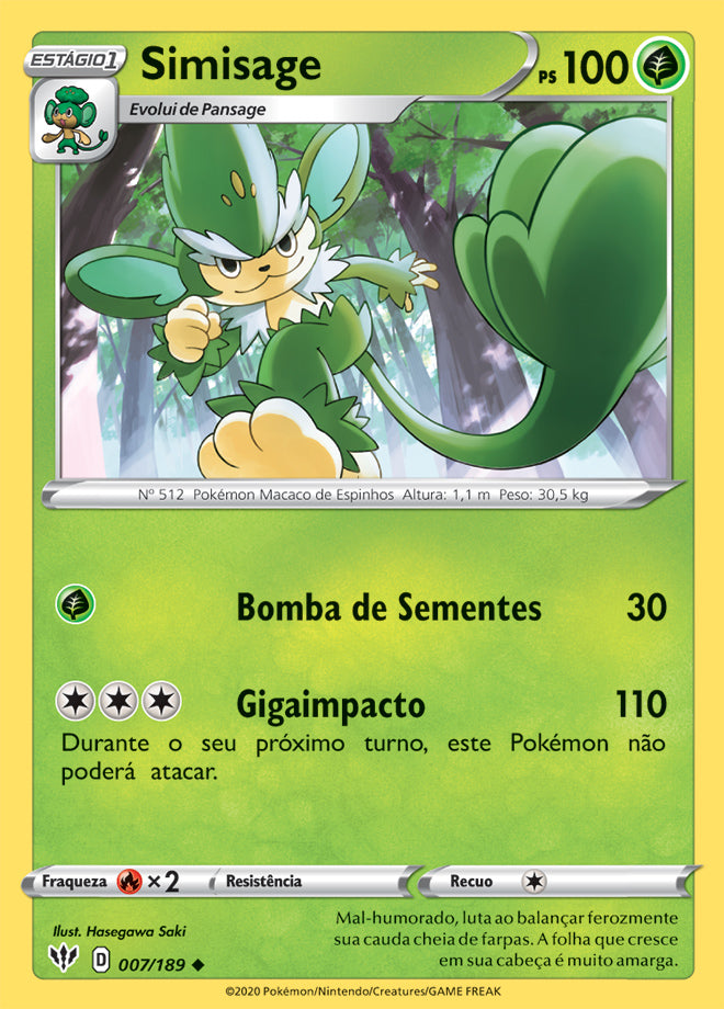 Simisage - Pokémon TCG - MoxLand
