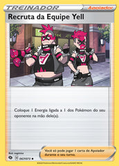 Recruta da Equipe Yell / Team Yell Grunt - Pokémon TCG - MoxLand