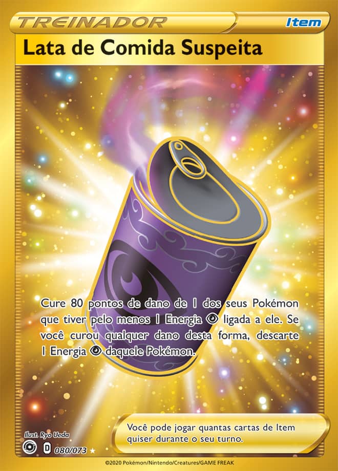 Lata de Comida Suspeita - Pokémon TCG - MoxLand