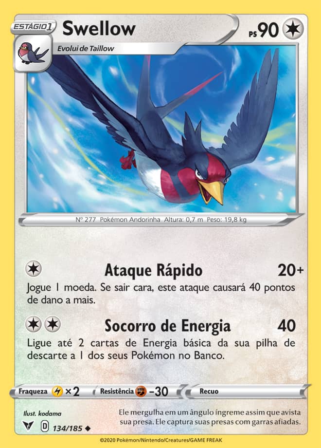 Swellow - Pokémon TCG - MoxLand