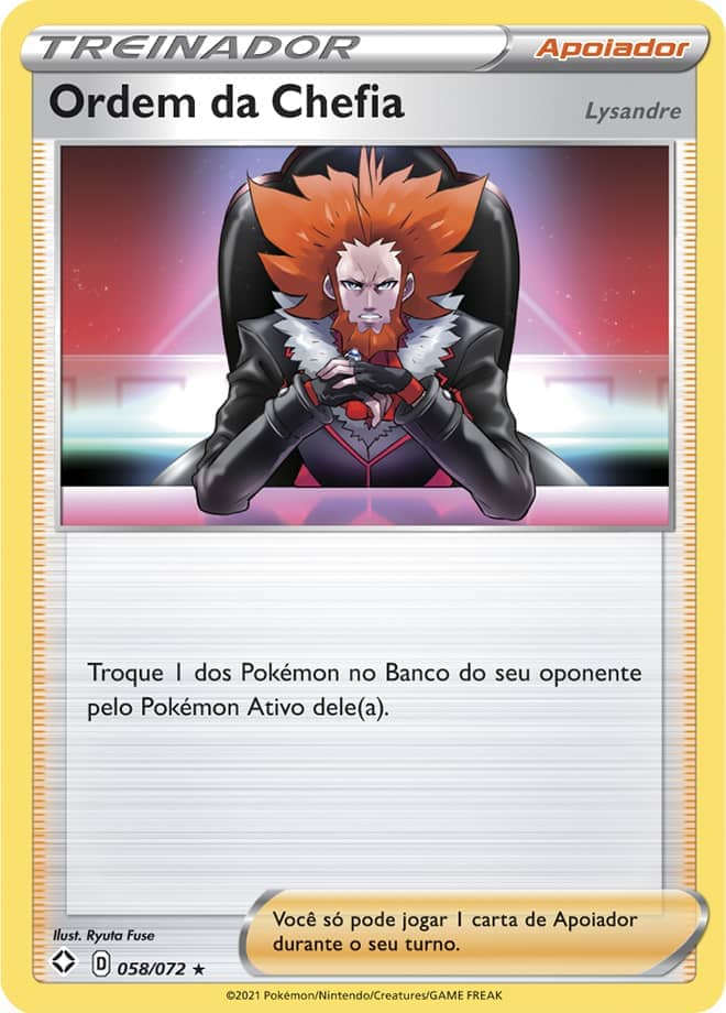 Ordem da Chefia / Boss's Orders - Pokémon TCG - MoxLand