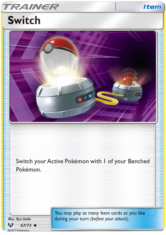 Substituição / Switch - Pokémon TCG - MoxLand