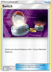 Substituição / Switch - Pokémon TCG - MoxLand
