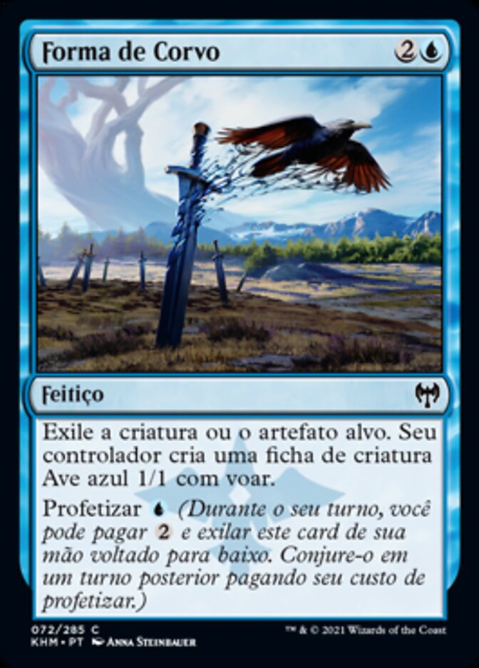 Forma de Corvo / Ravenform - Magic: The Gathering - MoxLand