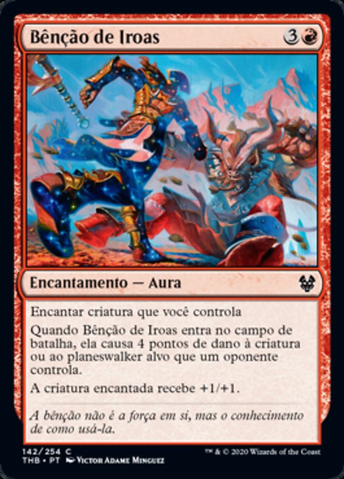Bênção de Iroas / Iroas's Blessing - Magic: The Gathering - MoxLand