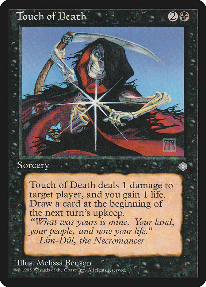 Toque da Morte / Touch of Death - Magic: The Gathering - MoxLand