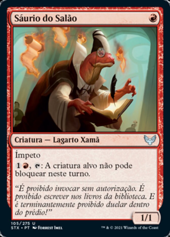 Sáurio do Salão / Hall Monitor - Magic: The Gathering - MoxLand