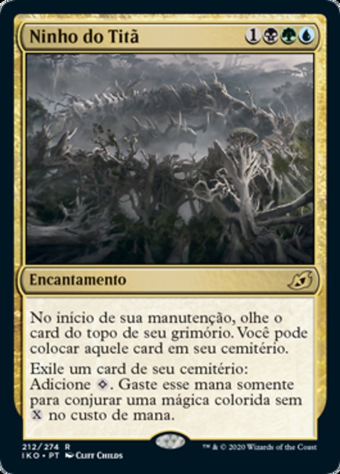 Ninho do Titã / Titans' Nest - Magic: The Gathering - MoxLand