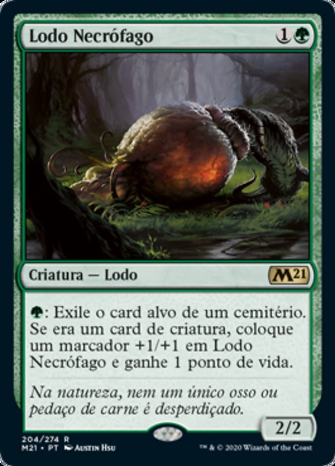 Lodo Necrófago / Scavenging Ooze - Magic: The Gathering - MoxLand
