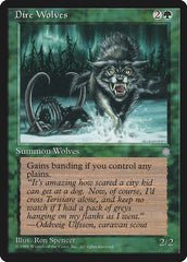 Lobos Horrendos / Dire Wolves - Magic: The Gathering - MoxLand