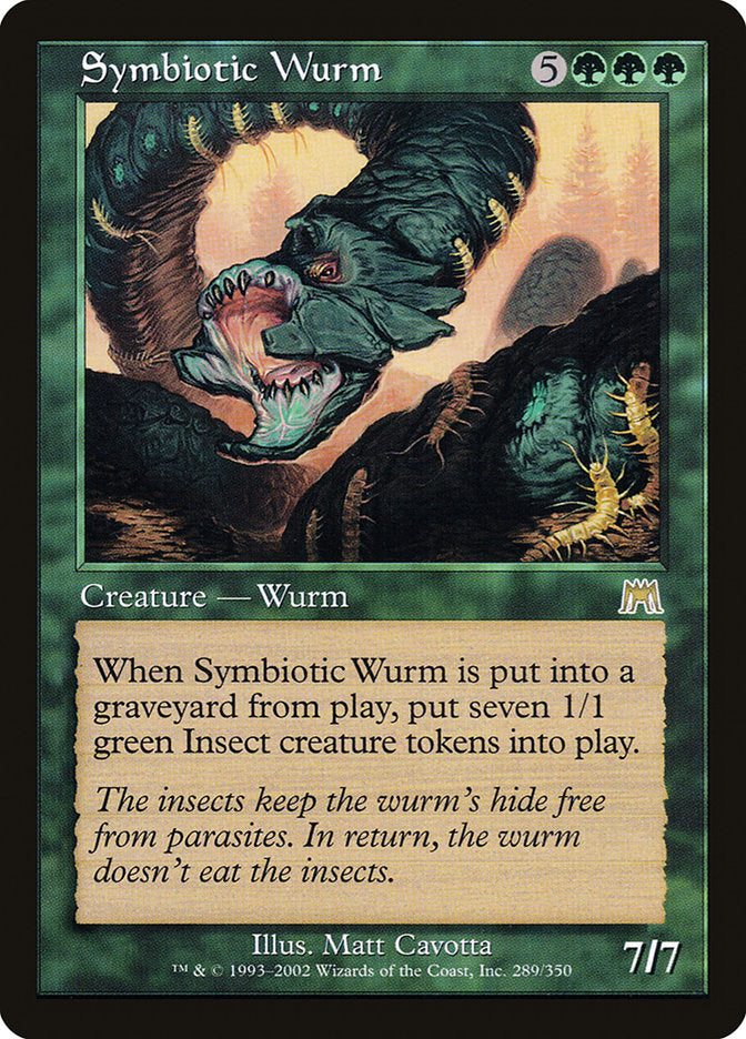 Vorme Simbiótico / Symbiotic Wurm - Magic: The Gathering - MoxLand