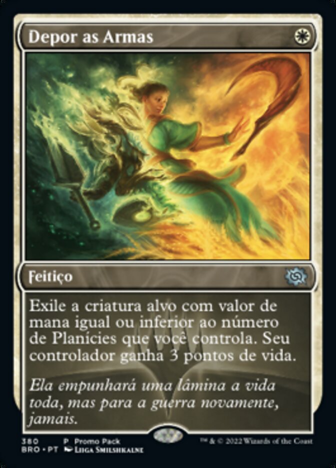 Depor as Armas / Lay Down Arms - Magic: The Gathering - MoxLand