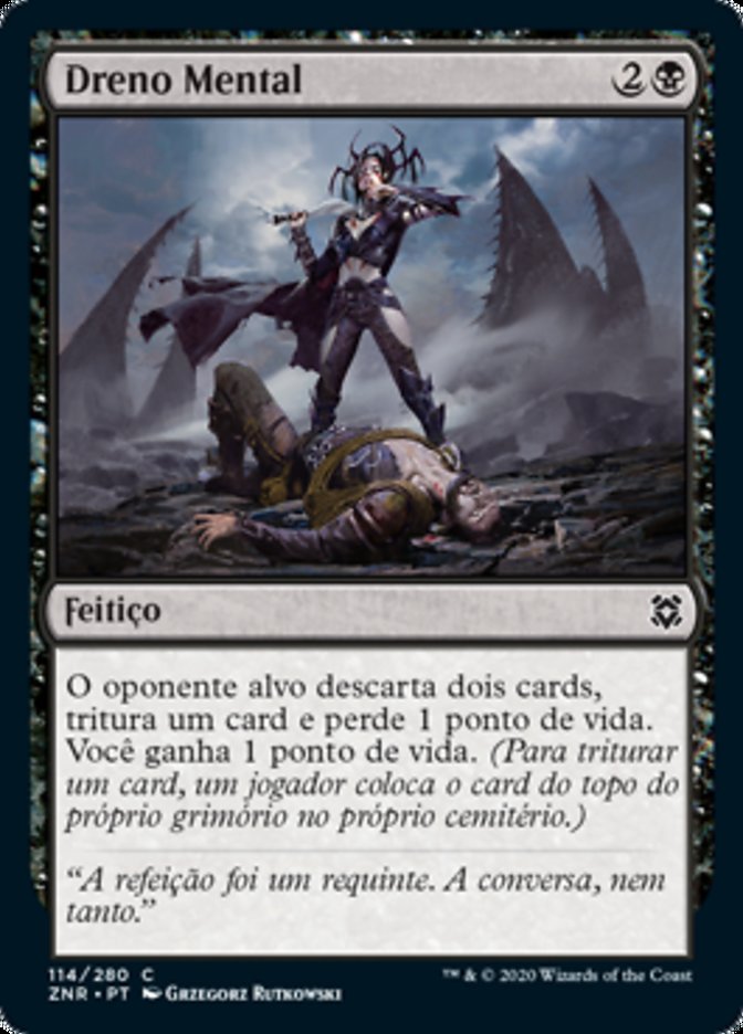 Dreno Mental / Mind Drain - Magic: The Gathering - MoxLand