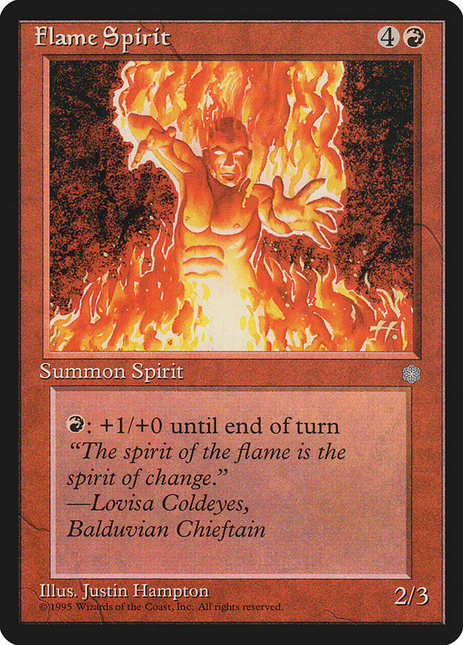 Espírito das Chamas / Flame Spirit - Magic: The Gathering - MoxLand