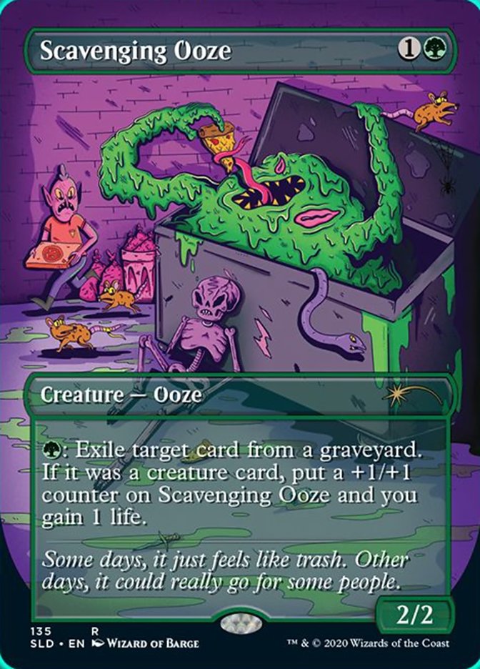 Lodo Necrófago / Scavenging Ooze - Magic: The Gathering - MoxLand