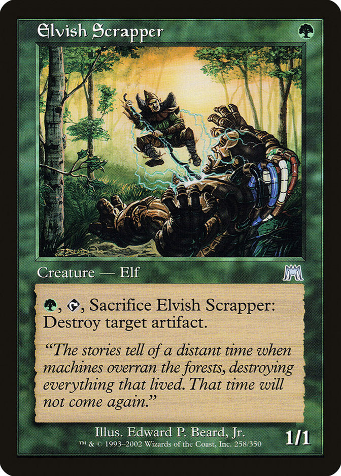 Sucateiro Élfico / Elvish Scrapper - Magic: The Gathering - MoxLand