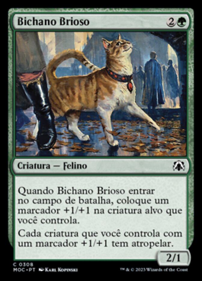 Bichano Brioso / Pridemalkin - Magic: The Gathering - MoxLand
