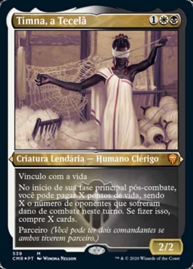 Timna, a Tecelã / Tymna the Weaver - Magic: The Gathering - MoxLand