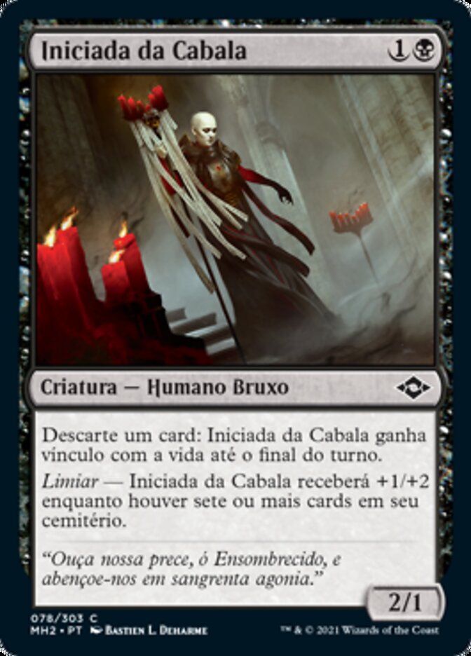 Iniciada da Cabala / Cabal Initiate - Magic: The Gathering - MoxLand
