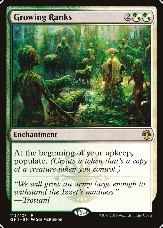 Tropas Crescentes / Growing Ranks - Magic: The Gathering - MoxLand