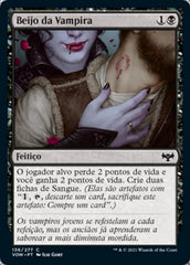Beijo da Vampira / Vampire's Kiss - Magic: The Gathering - MoxLand