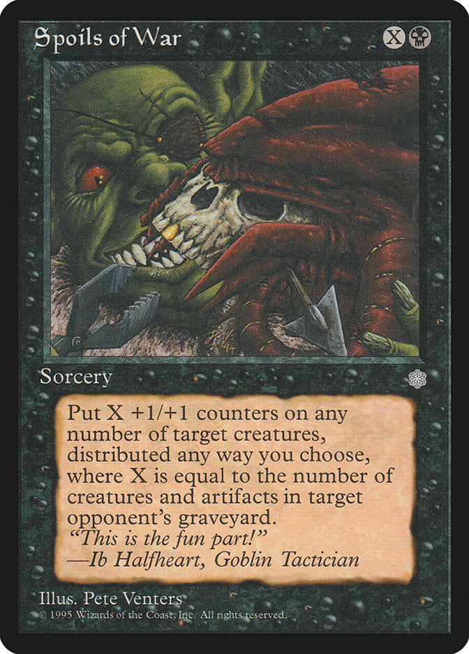 Despojos de Guerra / Spoils of War - Magic: The Gathering - MoxLand