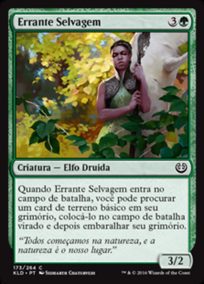 Errante Selvagem / Wild Wanderer - Magic: The Gathering - MoxLand