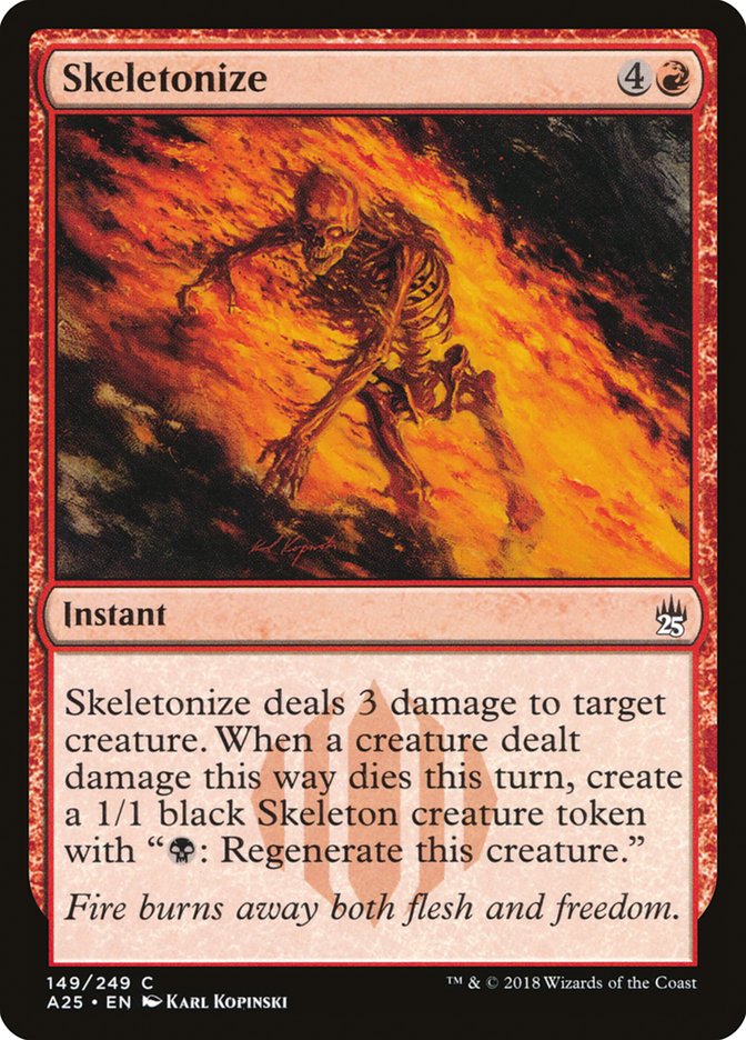 Esqueletizar / Skeletonize - Magic: The Gathering - MoxLand