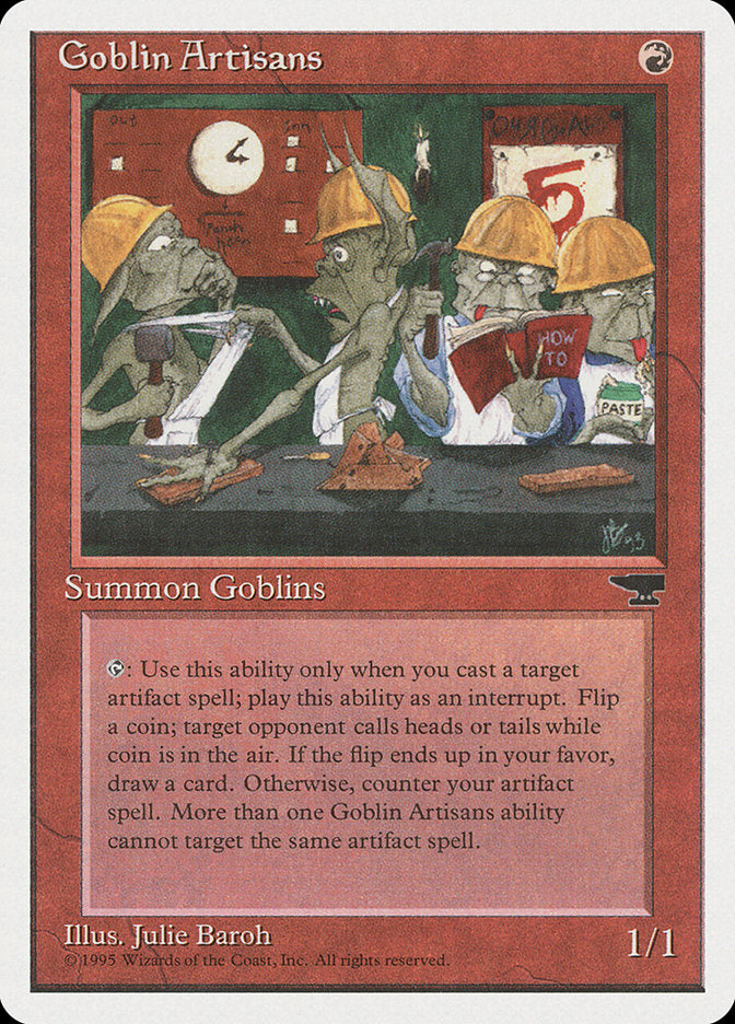 Goblin Artisans / Goblin Artisans - Magic: The Gathering - MoxLand
