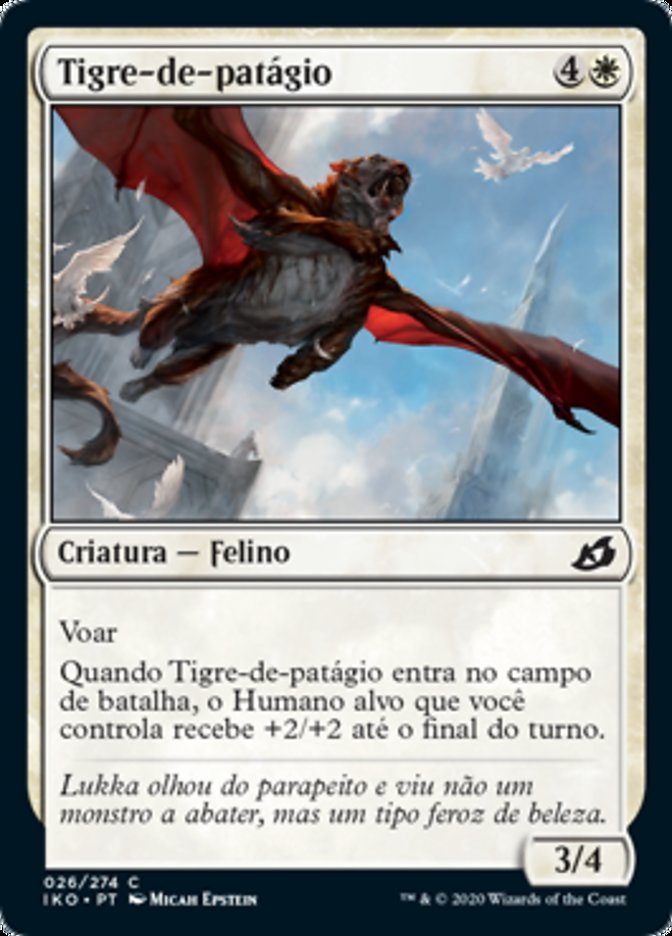 Tigre-de-patágio / Patagia Tiger - Magic: The Gathering - MoxLand