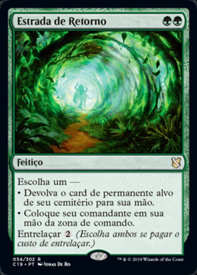 Estrada de Retorno / Road of Return - Magic: The Gathering - MoxLand
