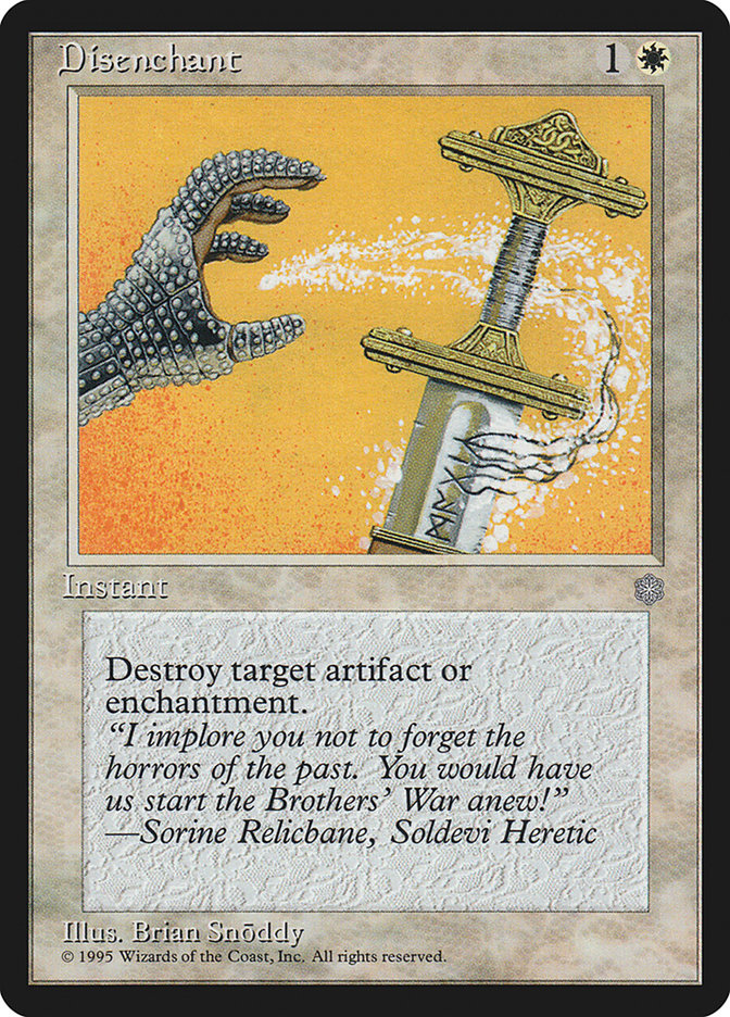 Desencantar / Disenchant - Magic: The Gathering - MoxLand