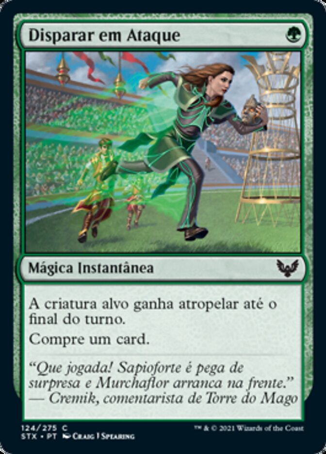 Disparar em Ataque / Charge Through - Magic: The Gathering - MoxLand