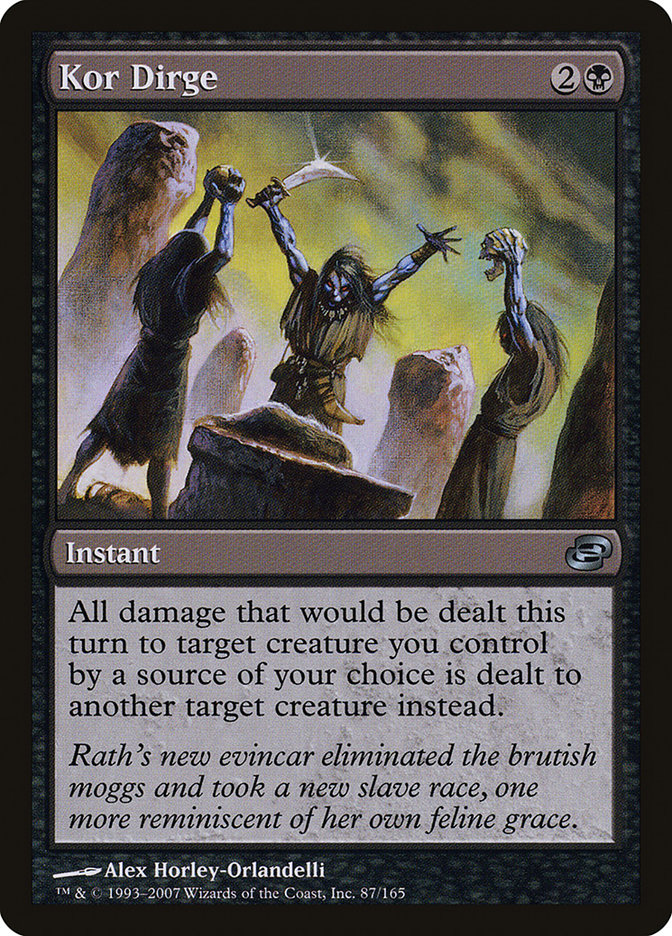 Nênia de Kor / Kor Dirge - Magic: The Gathering - MoxLand