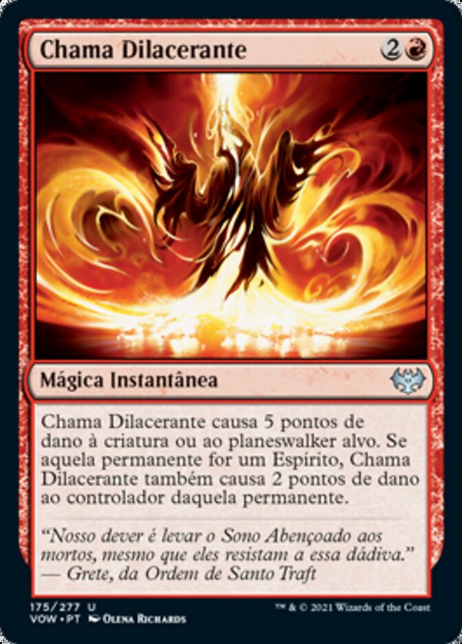 Chama Dilacerante / Rending Flame - Magic: The Gathering - MoxLand