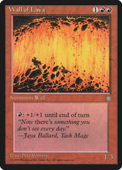 Barreira de Lava / Wall of Lava - Magic: The Gathering - MoxLand