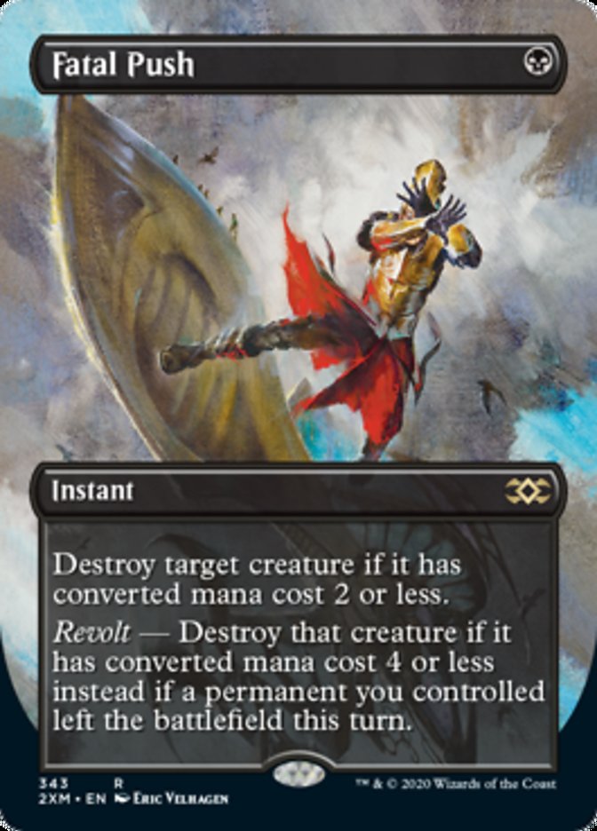 Empurrão Fatal / Fatal Push - Magic: The Gathering - MoxLand