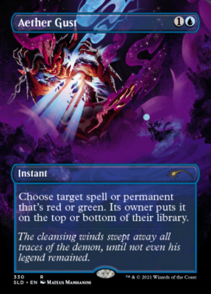 Rajada de Éter / Aether Gust - Magic: The Gathering - MoxLand