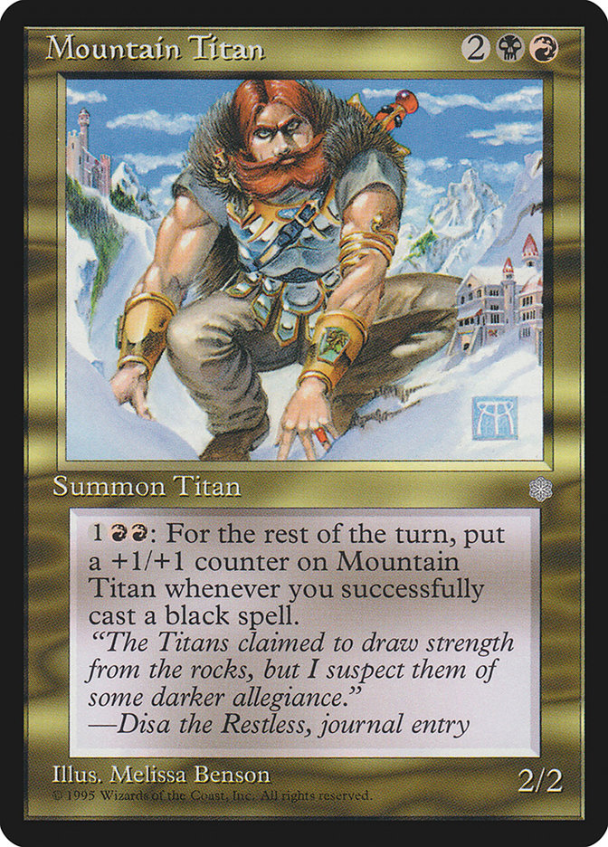 Titã da Montanha / Mountain Titan - Magic: The Gathering - MoxLand
