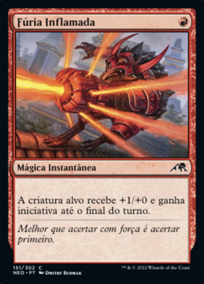 Fúria Inflamada / Kindled Fury - Magic: The Gathering - MoxLand