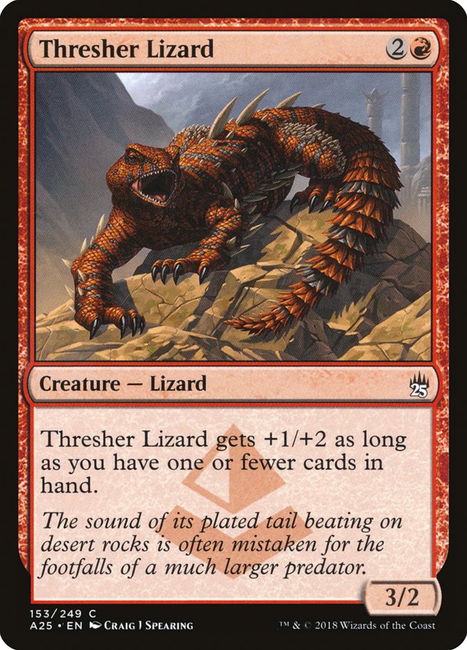 Lagarto-raposo / Thresher Lizard - Magic: The Gathering - MoxLand