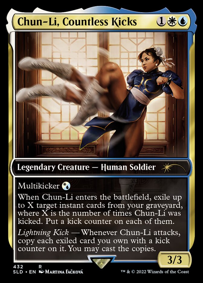 Chun-Li, Countless Kicks - Magic: The Gathering - MoxLand