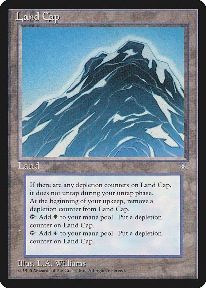 Calota de Terreno / Land Cap - Magic: The Gathering - MoxLand
